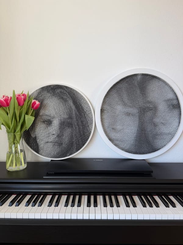 Comparativa de kits DIY de string art: Model Circle M vs. Model Ring M