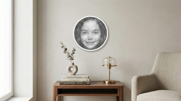 Hoe een String Art Generator je foto omzet in een gepersonaliseerd draadkunst-ontwerp